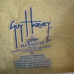 Guy Harvey yellow Graphic T-Shirt